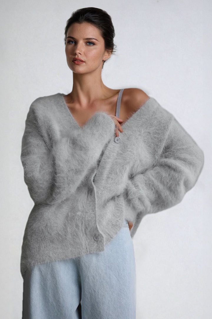 Wrapped - Knitted Fur Sweater