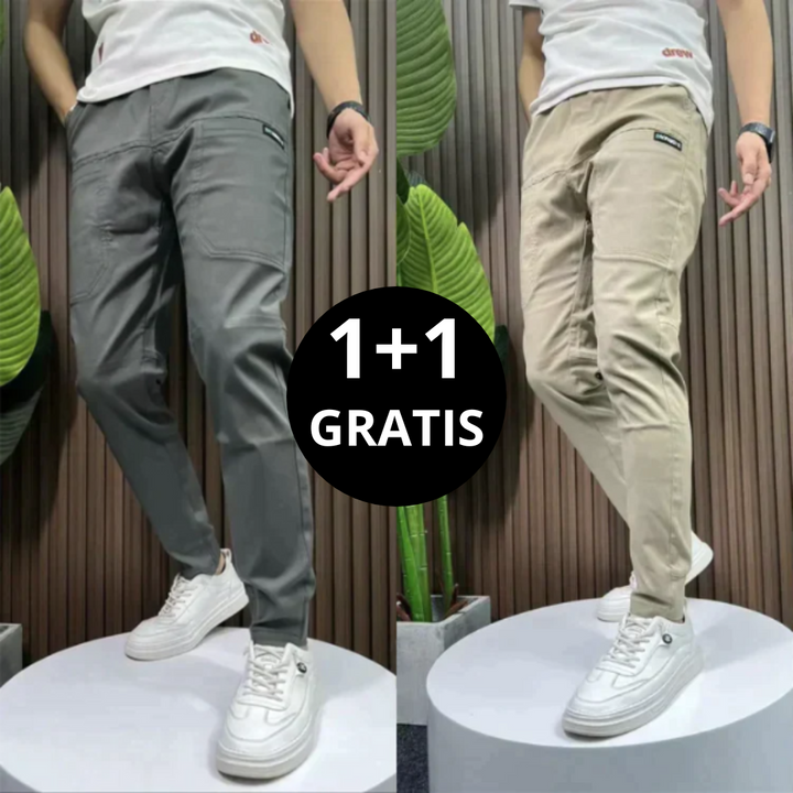 Miro |  Stretchy Cargo Pants 1+1 FREE