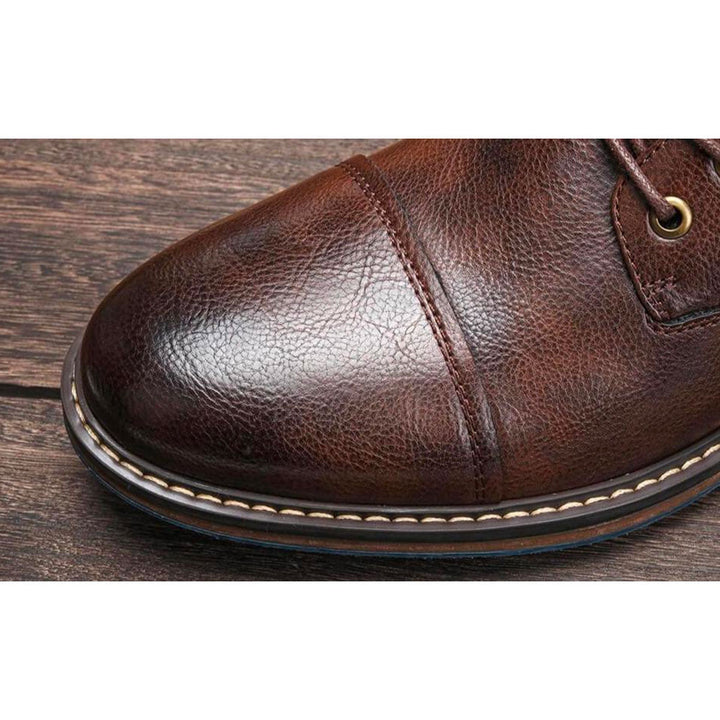 Brixton™ | Handmade Premium Leather Oxford Boots