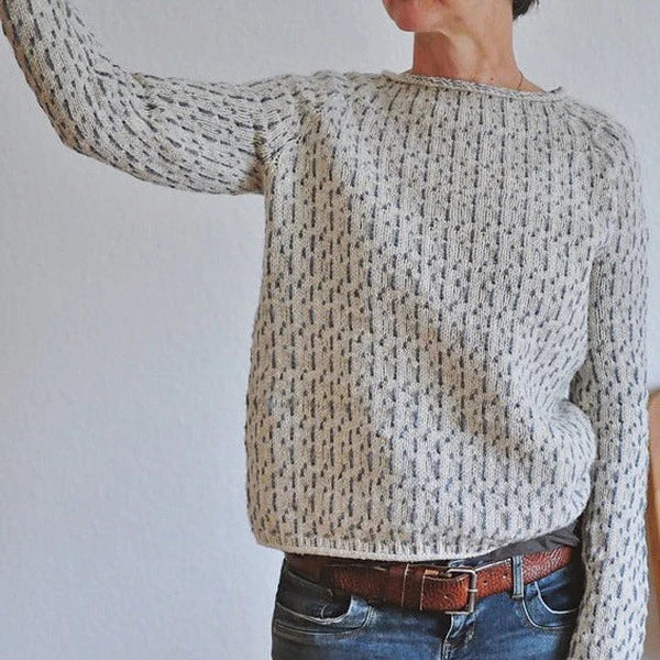 ANDREA - ENG KNITTED PULLOVER