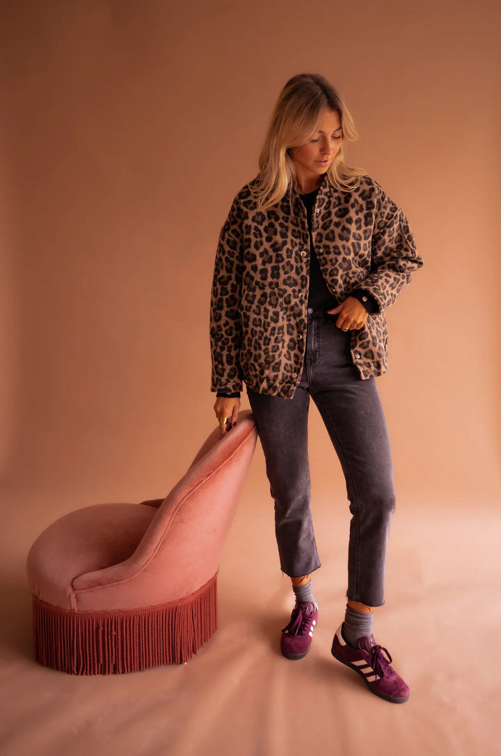 Ariel | Chic Leopard Jacket