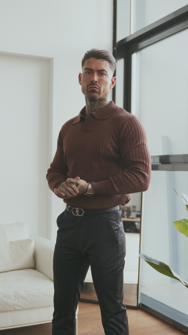 Liam | Muscle Fit Knit Sweater