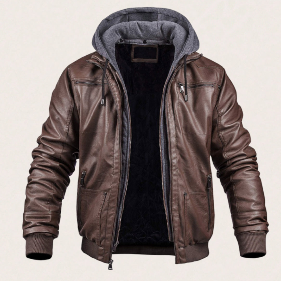 Benjamin | Leather Winter Jacket