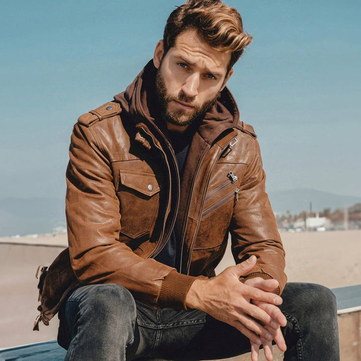Benjamin | Leather Winter Jacket
