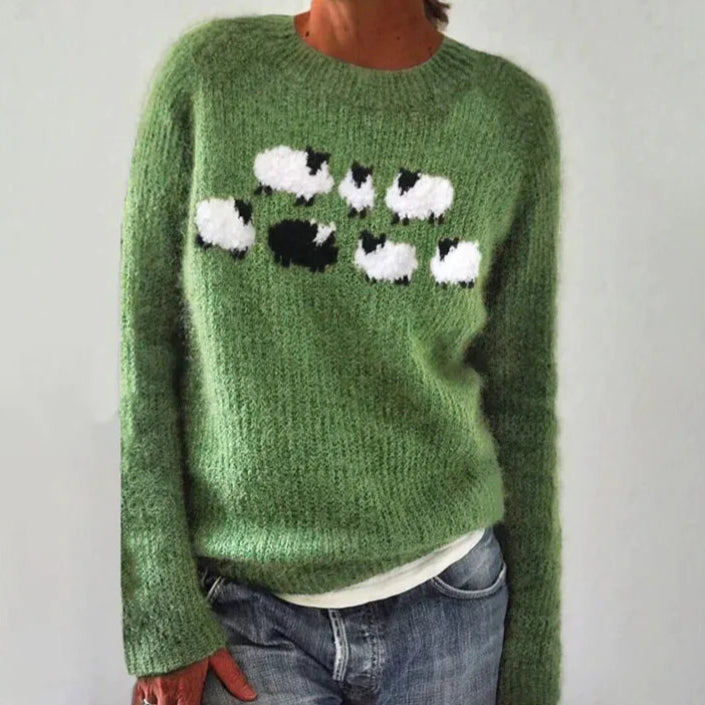 Pierina - Retro Autumn Sweater