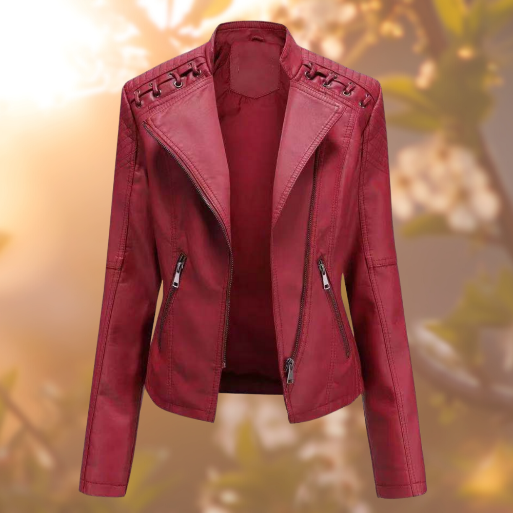 Vivetta™ The Elegant Vegan Leather Jacket