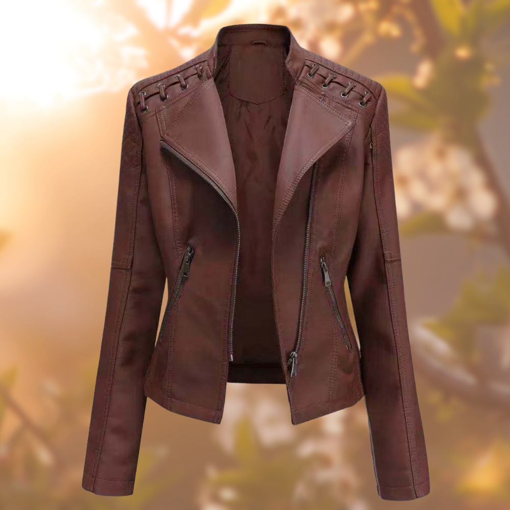 Vivetta™ The Elegant Vegan Leather Jacket