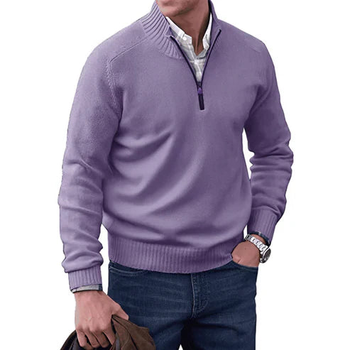 Noah™ - Cashmere Sweater with Zipper