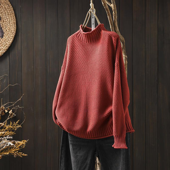 ANITA™ | SOFT AND ELEGANT WAFFLE KNIT SWEATER