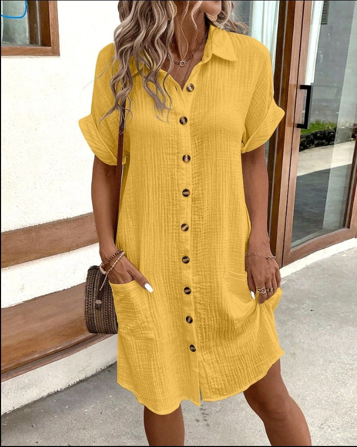 Helena - V-neck spring dress