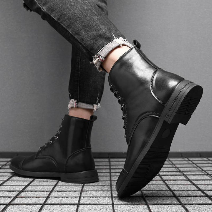 Claude | Leather Boots