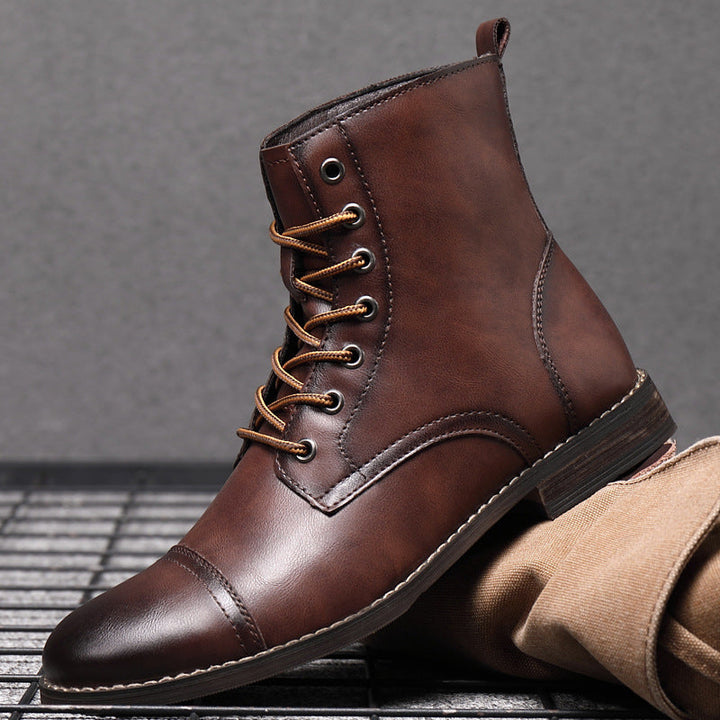 Claude | Leather Boots