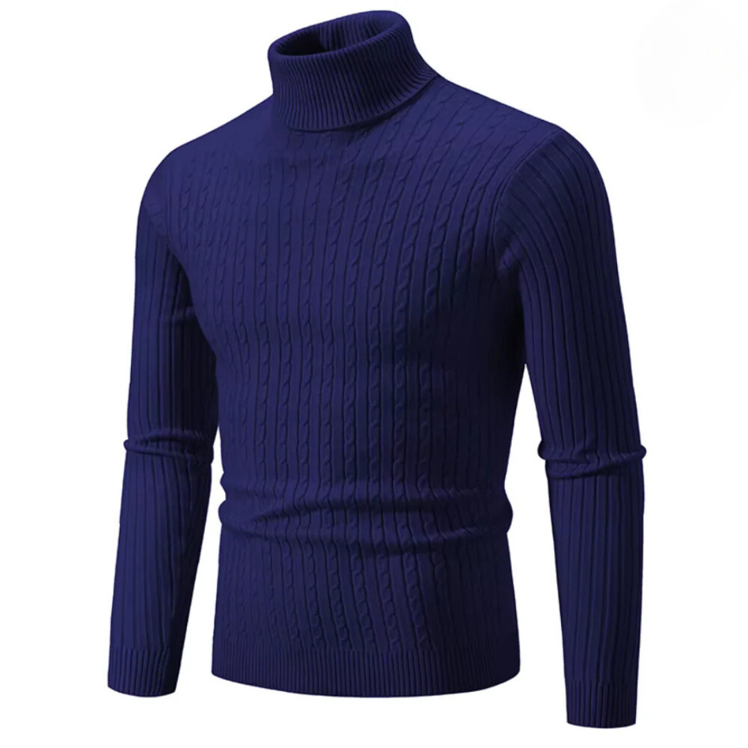 Antonio™ - Cable Knit Turtleneck Sweater