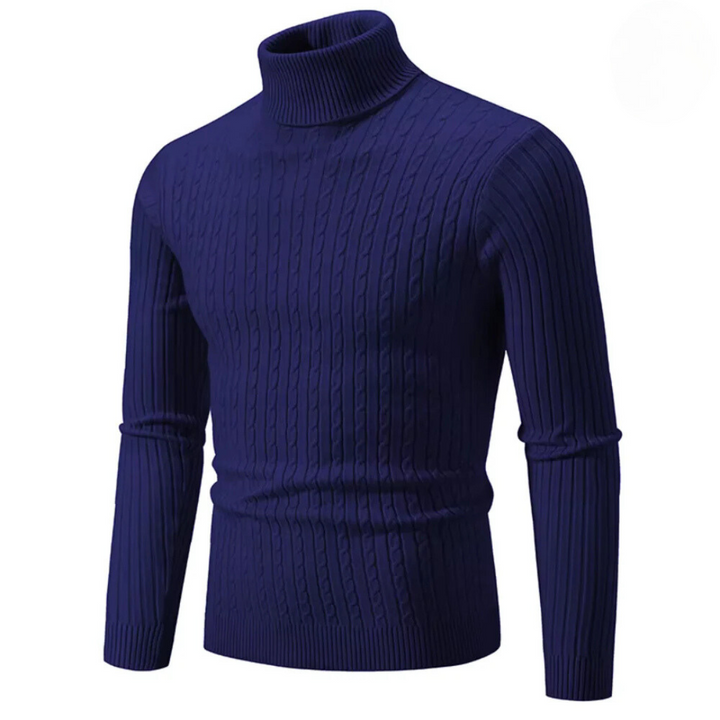 Antonio™ - Cable Knit Turtleneck Sweater