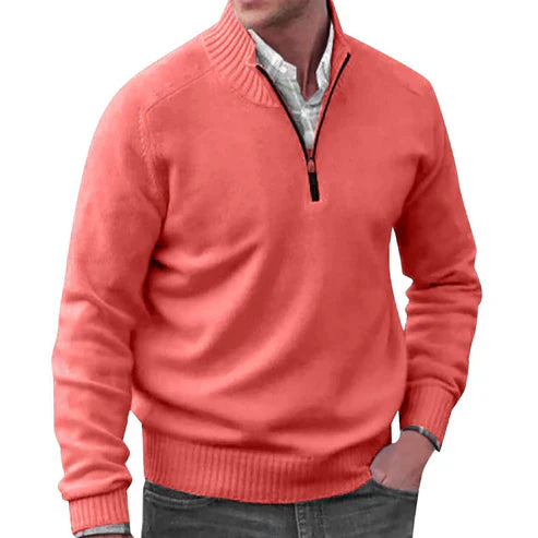 Noah™ - Cashmere Sweater with Zipper