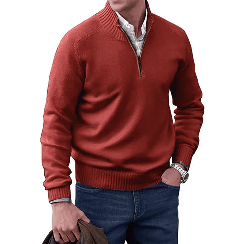 Noah™ - Cashmere Sweater with Zipper