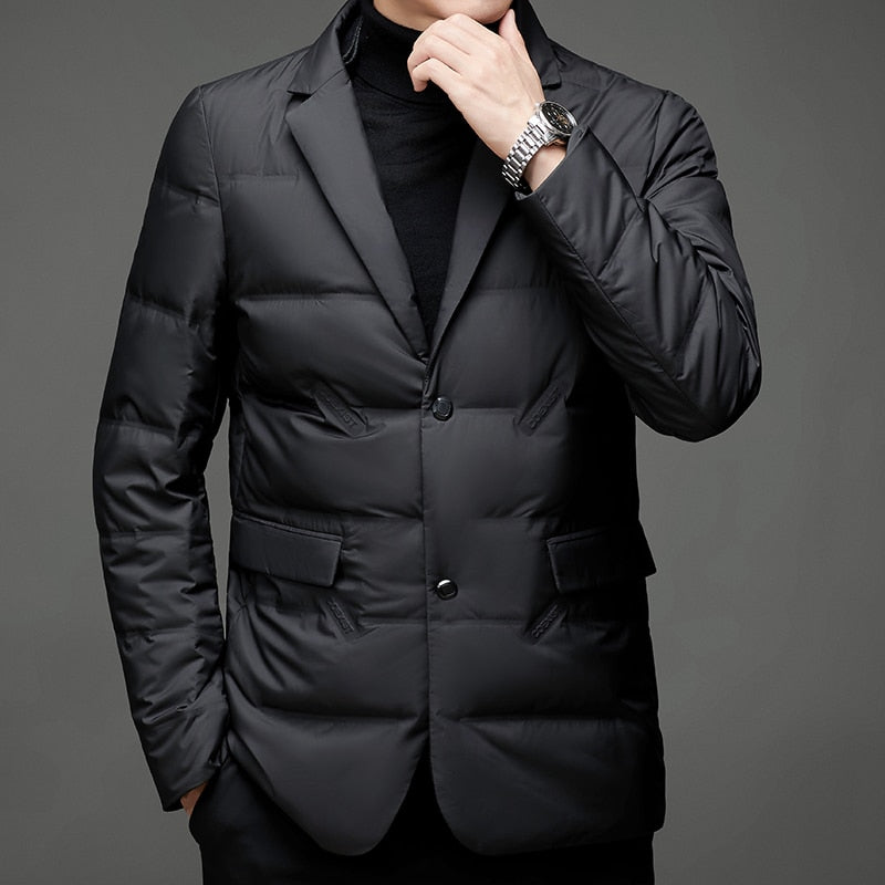 Sébastien™ - Elegant down-lined blazer