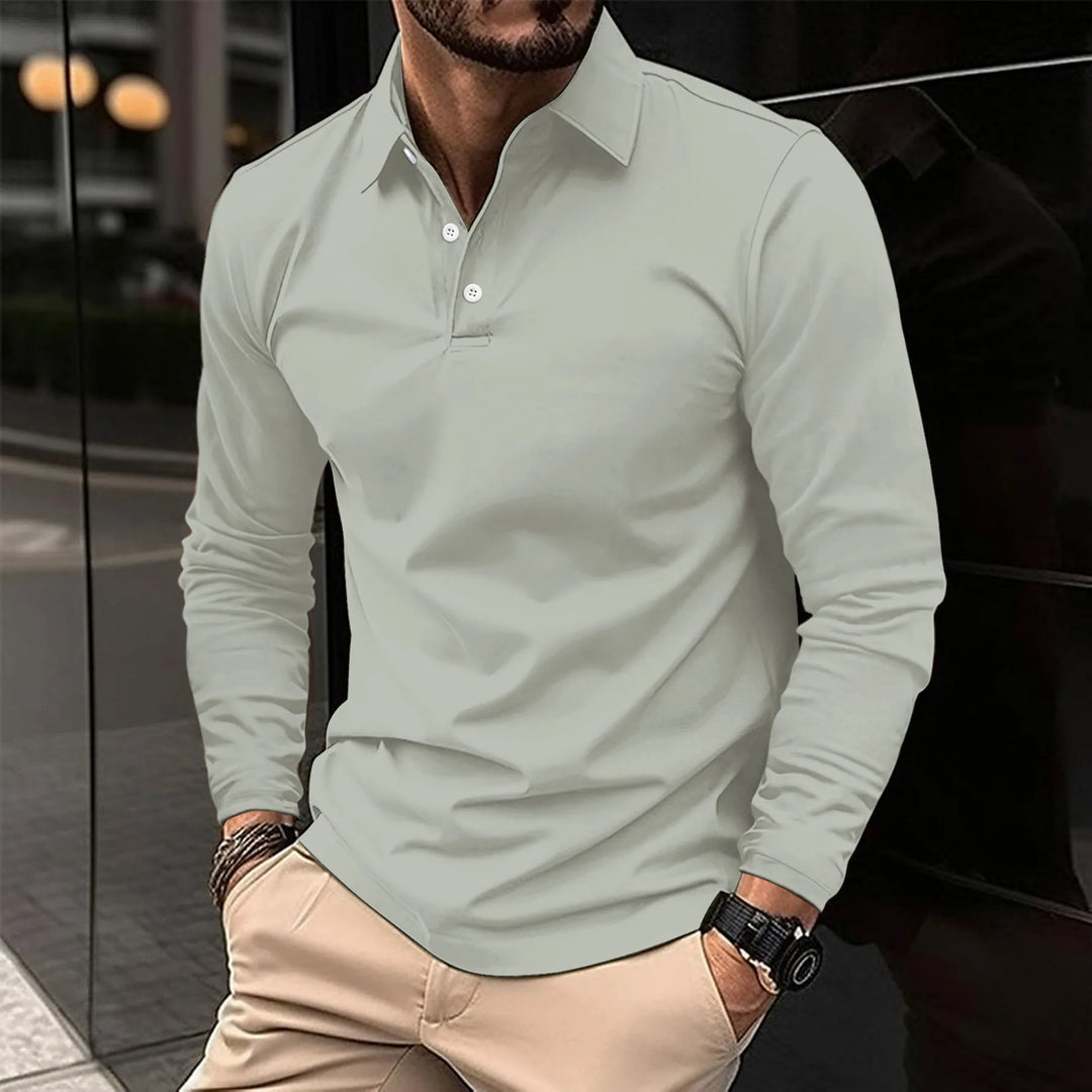 Archie | Casual Long-Sleeved Polo