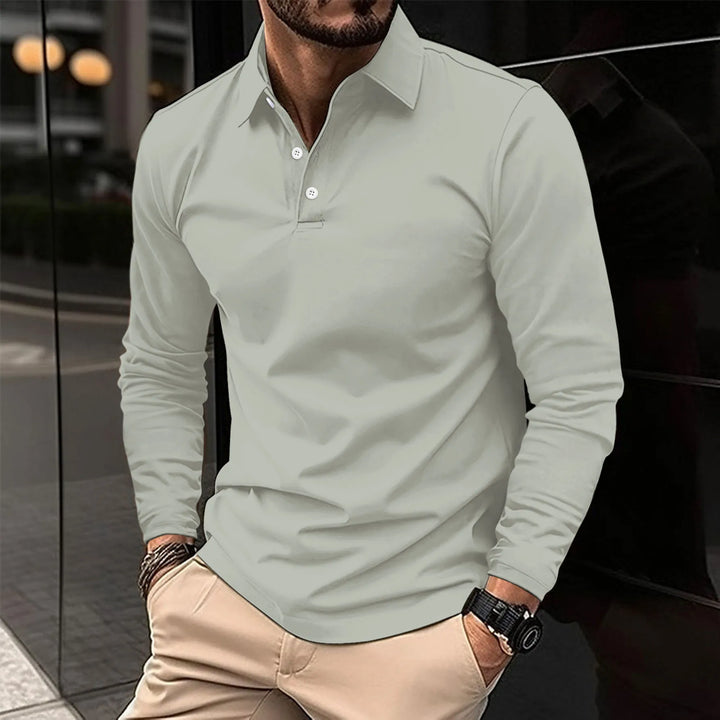 Archie | Casual Long-Sleeved Polo