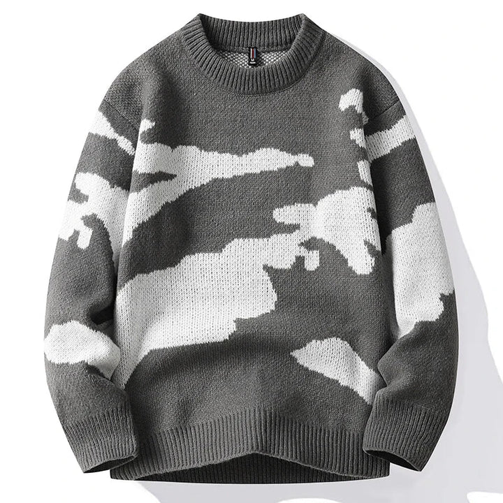 Le Clair™ | Cloud Pattern Pullover for Men