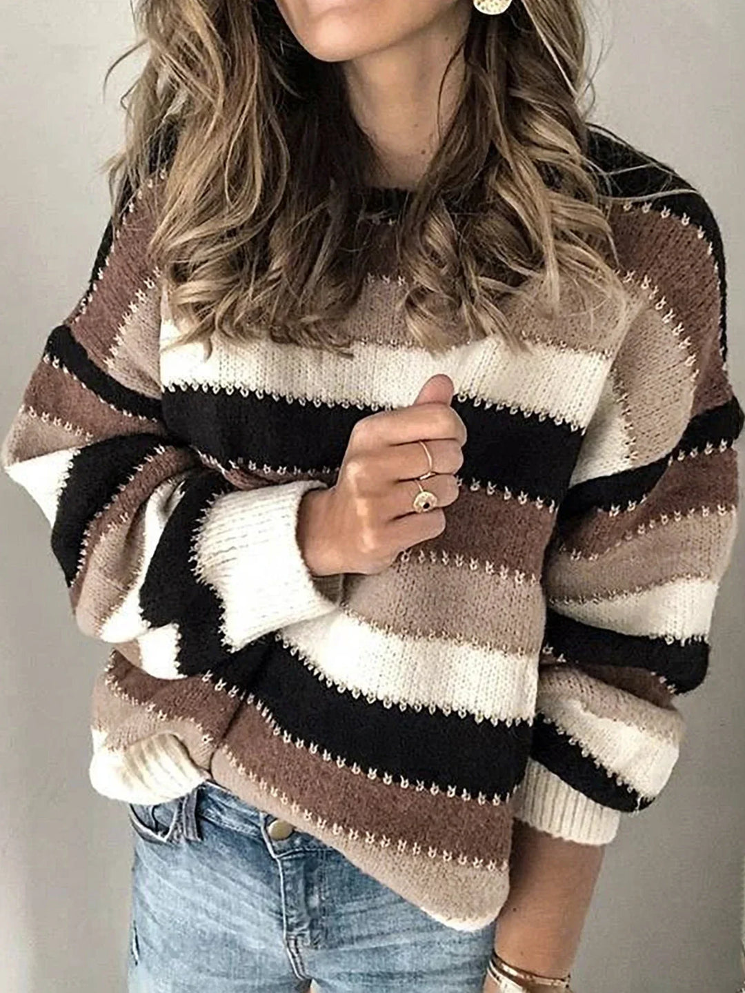 Mireille - Loose Pullover Sweater