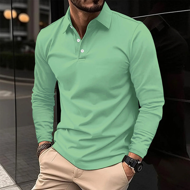 Archie | Casual Long-Sleeved Polo