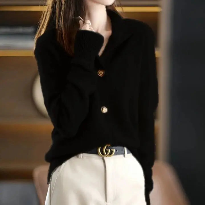 Elly | Classic button cardigan