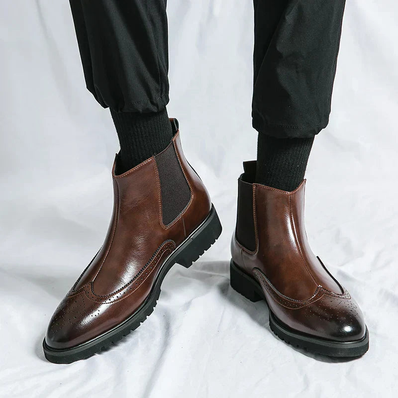 David™ - Leather Chelsea Boots