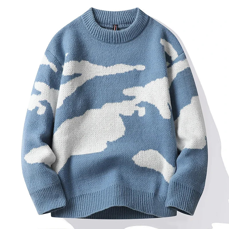 Ador | Men's Cloud Pattern Sweater