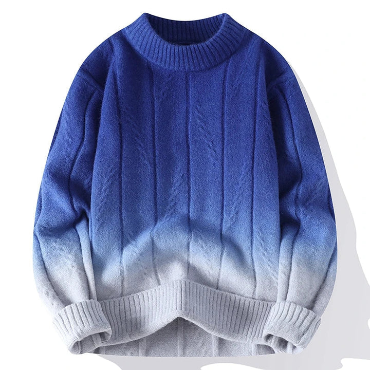 Ador | Contrast Color Knit Sweater for Men