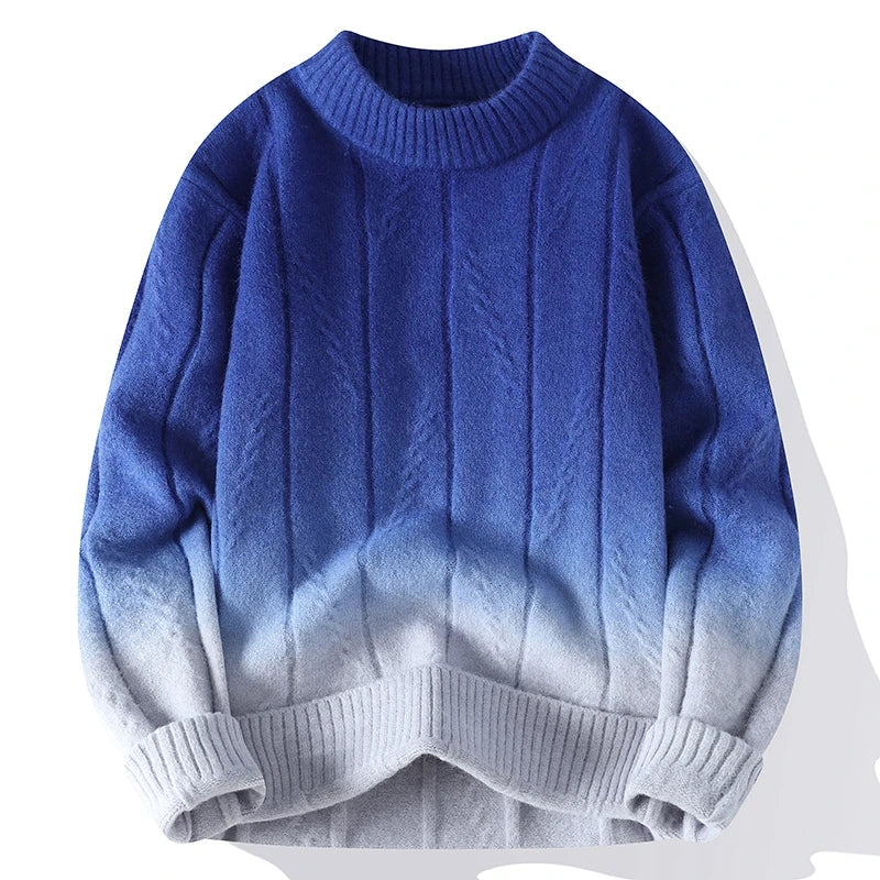 Le Clair™ | Contrasting Color Knitted Sweater for Men