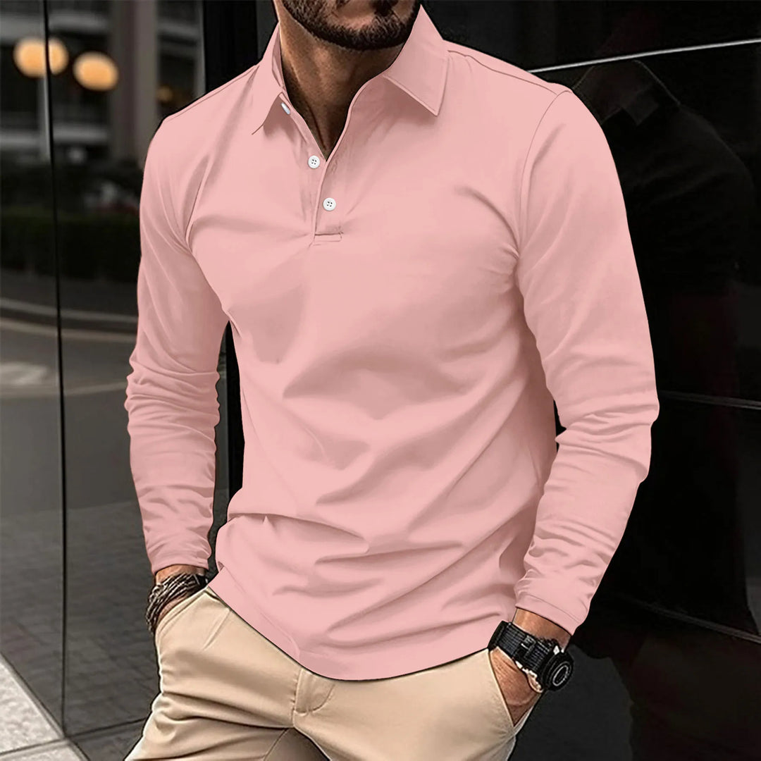 Archie | Casual Long-Sleeved Polo