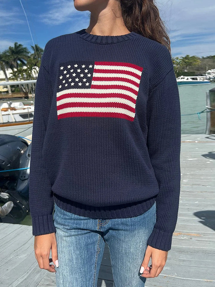 Lani - Retro Sweater Long Sleeve