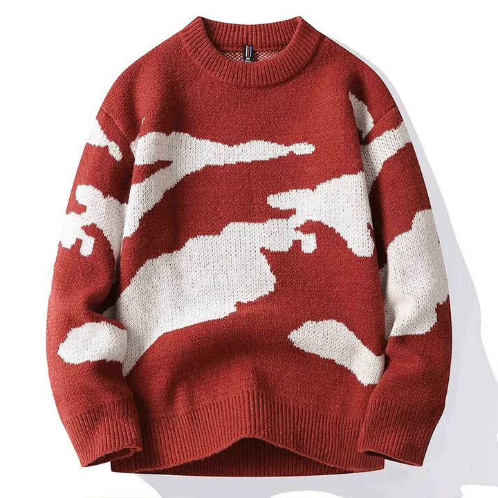 Le Clair™ | Cloud Pattern Pullover for Men