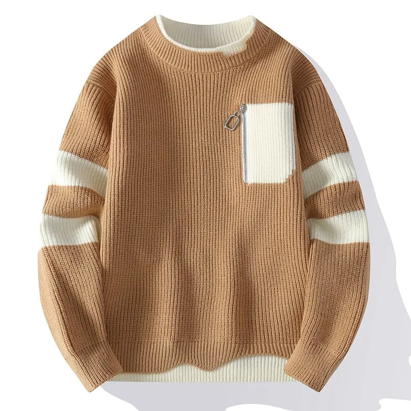 Ador | Thick and Casual Knit Sweater for Men