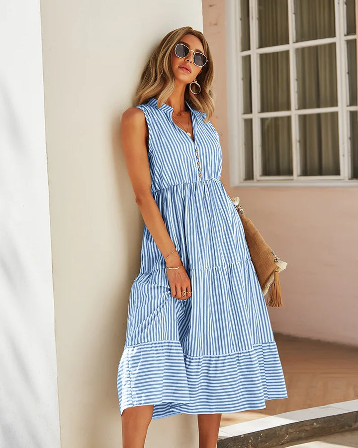 Striped Cheska Dress