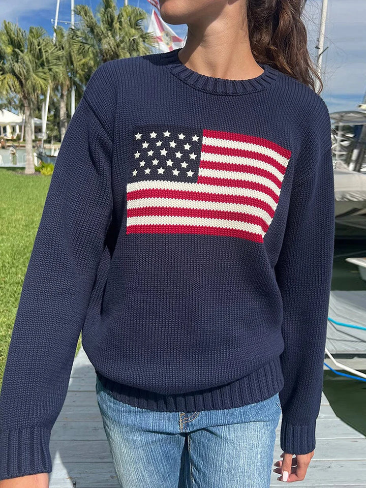 Lani - Retro Sweater Long Sleeve