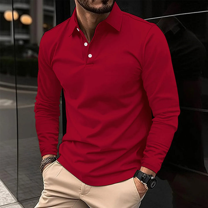 Archie | Casual Long-Sleeved Polo