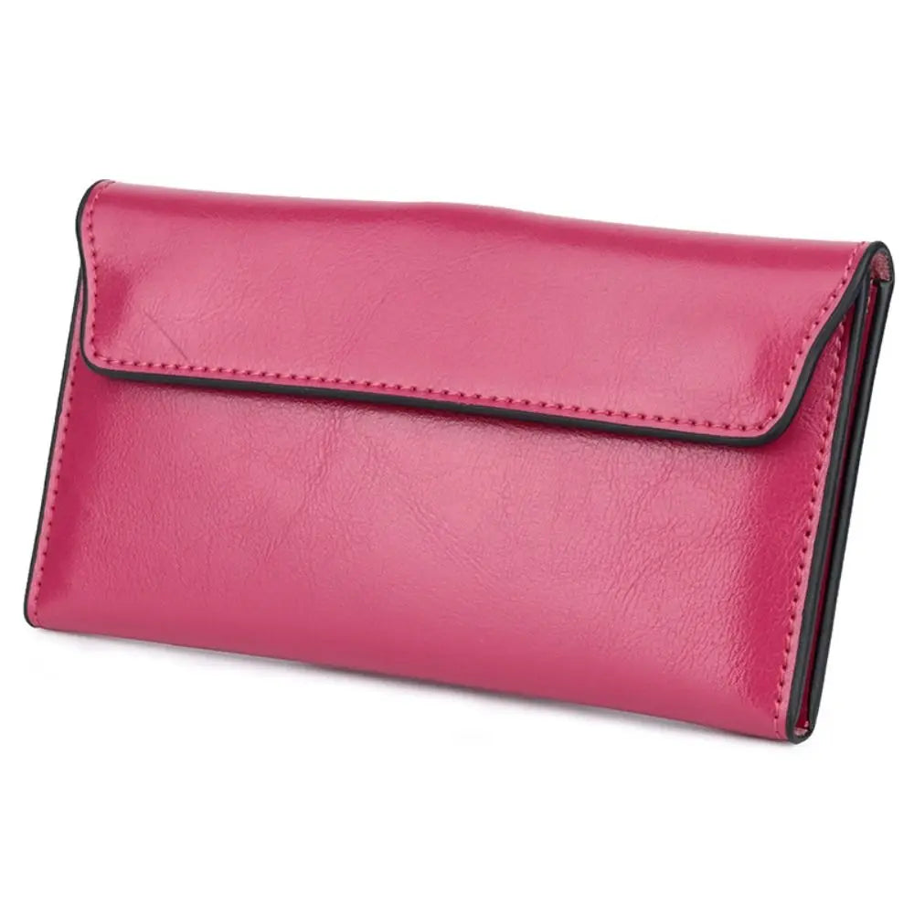 Charlotte - Women's Long Leather Portable Wallet