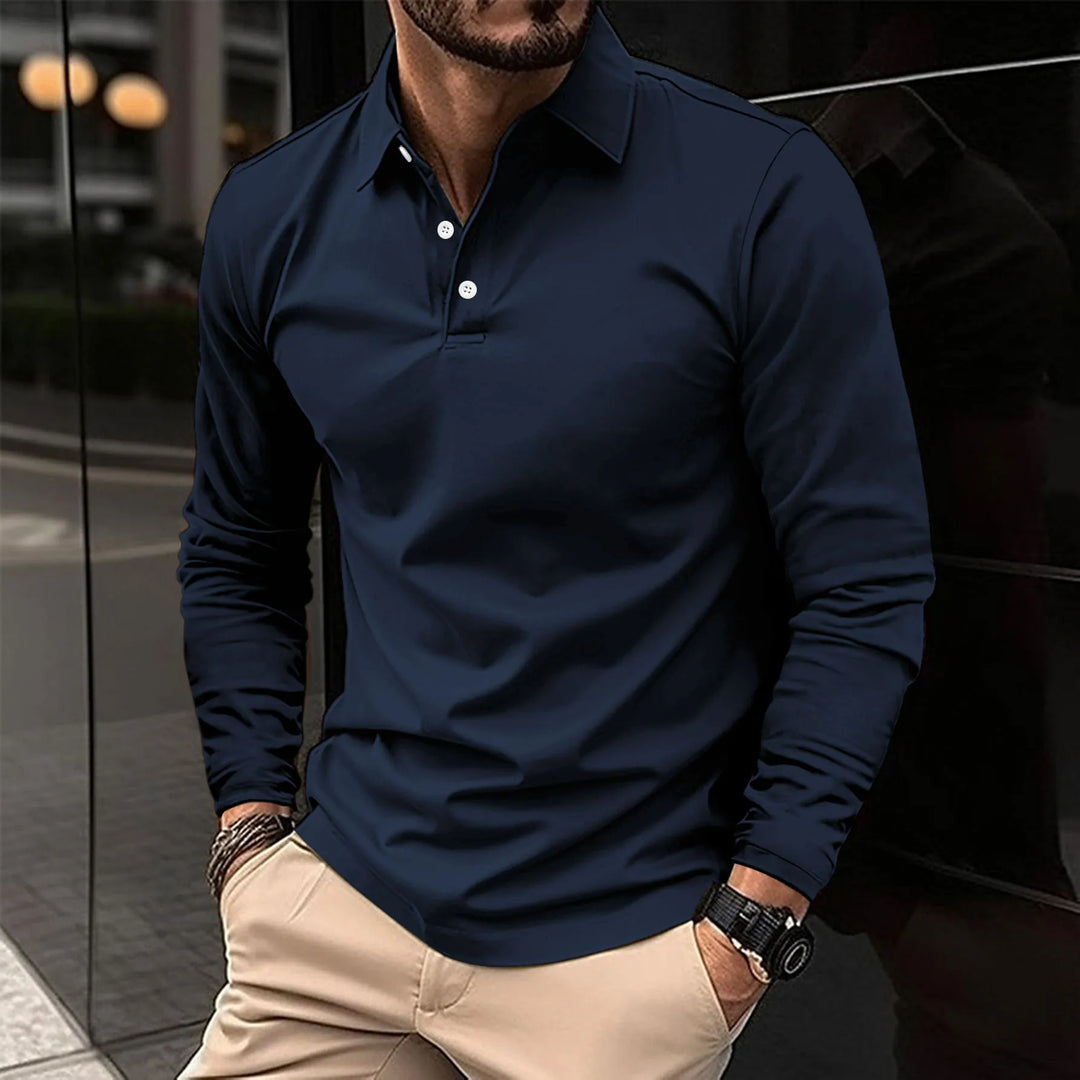 Archie | Casual Long-Sleeved Polo