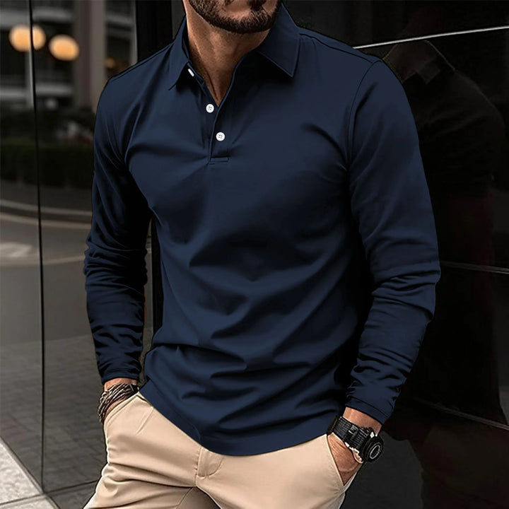 Archie | Casual Long-Sleeved Polo