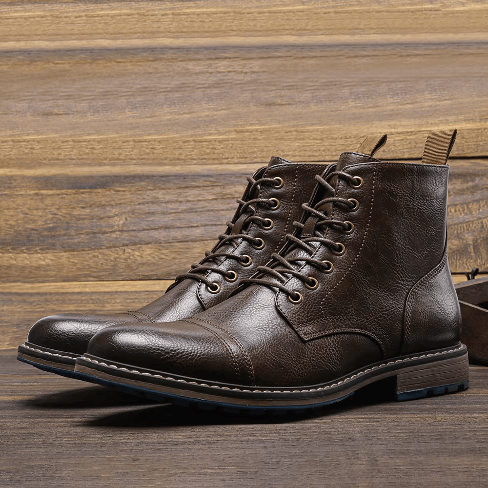 Baker™ | Modern Style Leather Ankle Boots