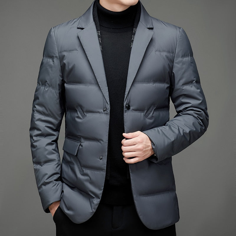 Padded men's blazer