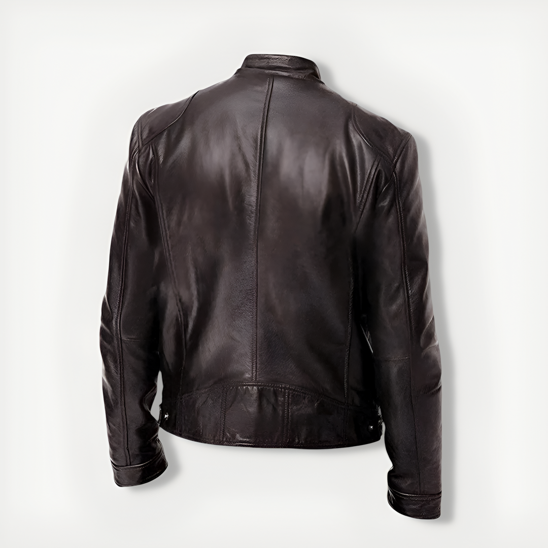 Matéo™ | Leather Aviator Jacket