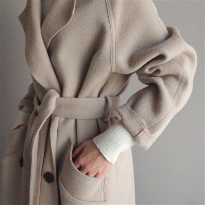 Nicky - Ladies Coat of Cashmere