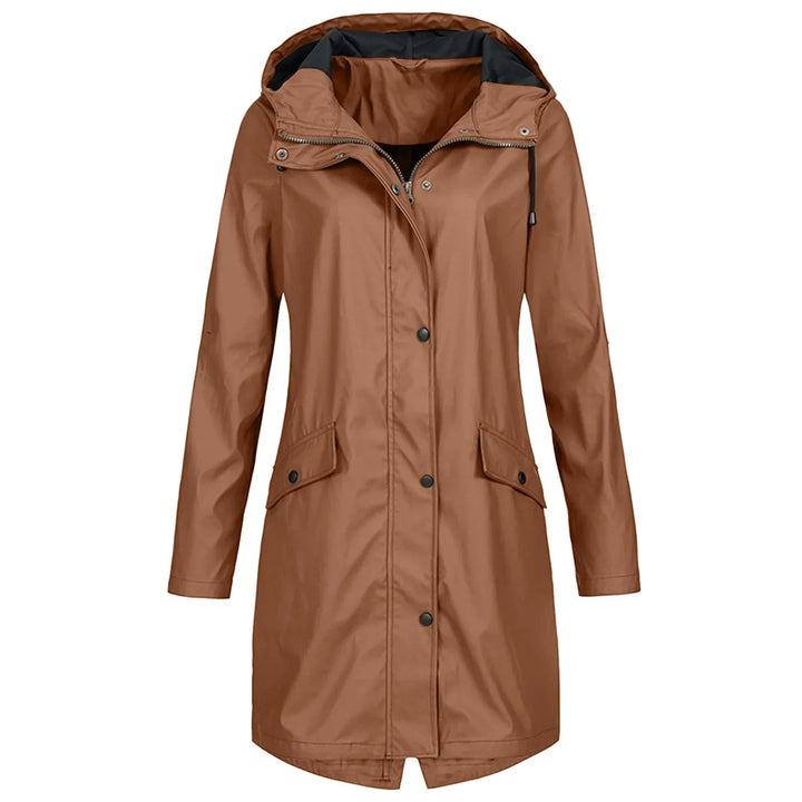 Monica™ Hooded Trench Coat