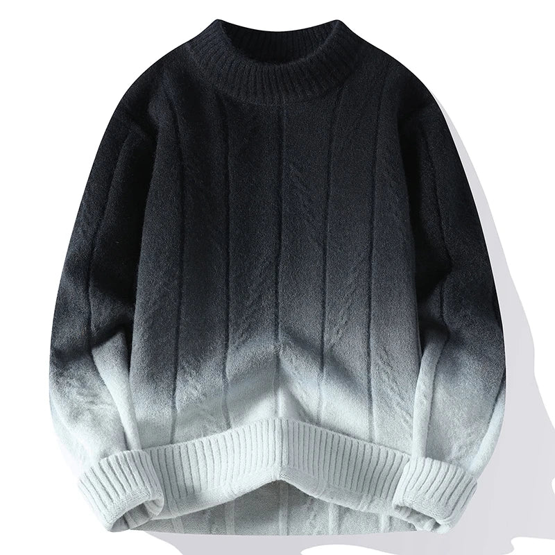 Ador | Contrast Color Knit Sweater for Men