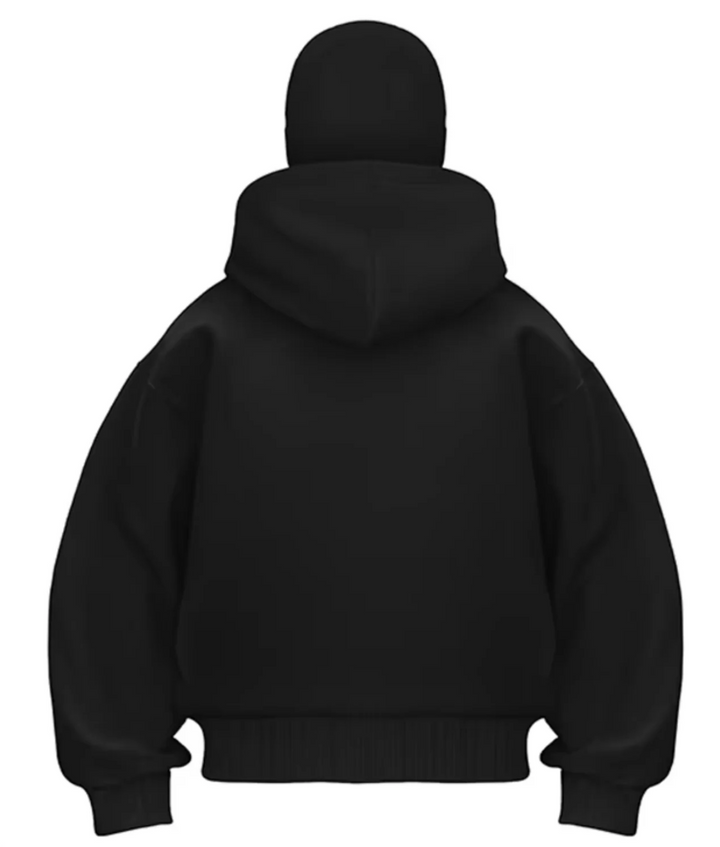 Jamie™ | Monochrome Sweatshirt with balaclava