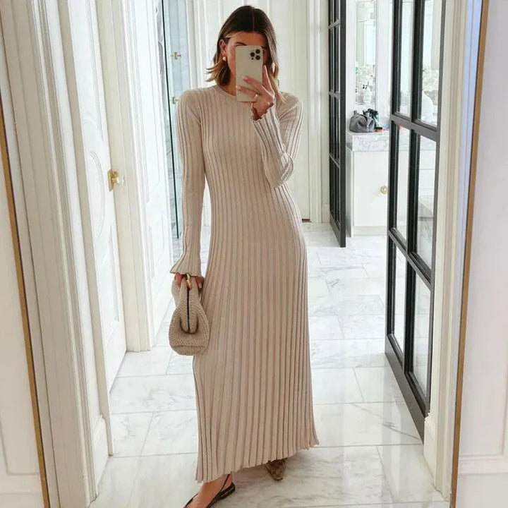 Sophie™ - Elegant Knitted Maxi Dress