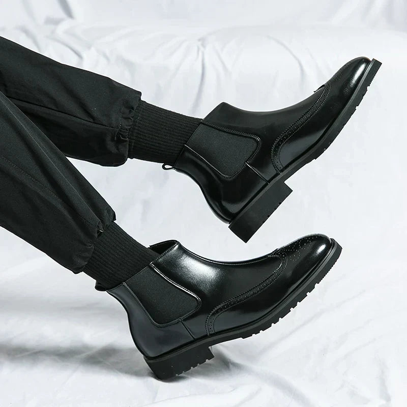 David™ - Leather Chelsea Boots